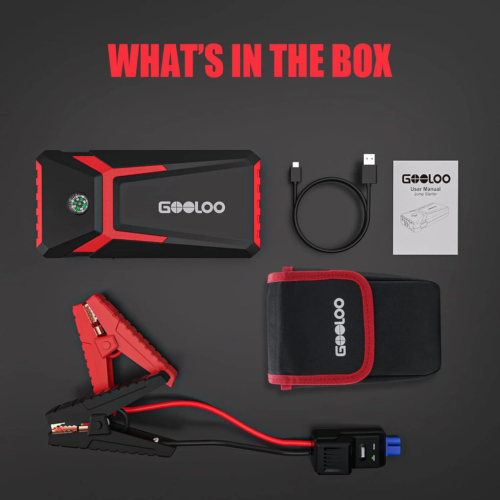 2000A Portable Car Battery Jump Starter K7584