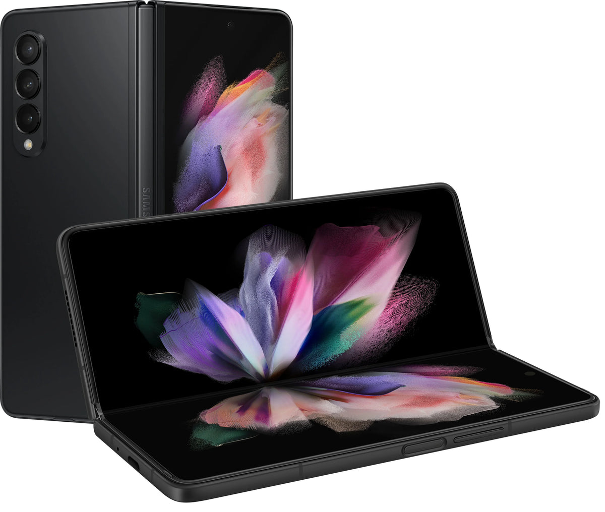 Factory Unlocked 512GB Black Galaxy Z Fold 3 5G Cell Phone K322680