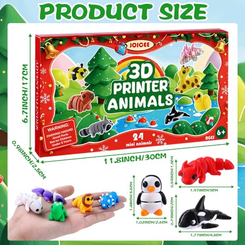 24 Days Mini Animal Figurines Toys Set G6260