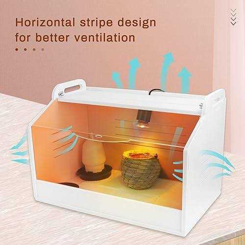 Chick Brooder Box with Heating Lamp I631