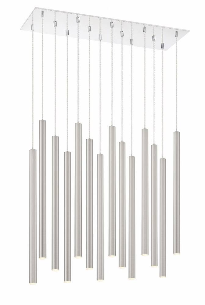 2 Light Island/Billiard LED Brushed Nickel Q313808