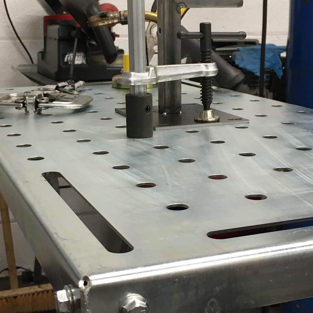Portable Welding Table with 5/8 /16mm Holes on Top W586