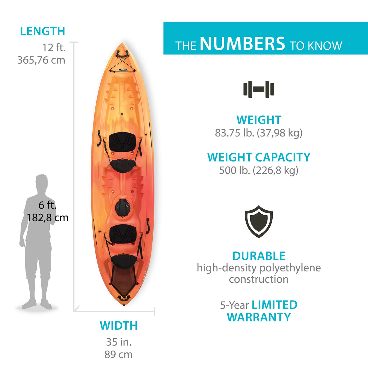 Lime Green Tandem Kayak V2760