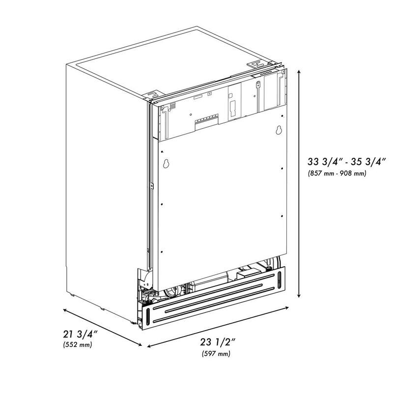 24 in. Panel Ready Dishwasher with 3rd Rack C767
