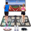 Dance Mat for TV, Wireless Musical Electronic Dance Mats with HD Camera, Double User Non-Slip Dance Step Pad Q27036