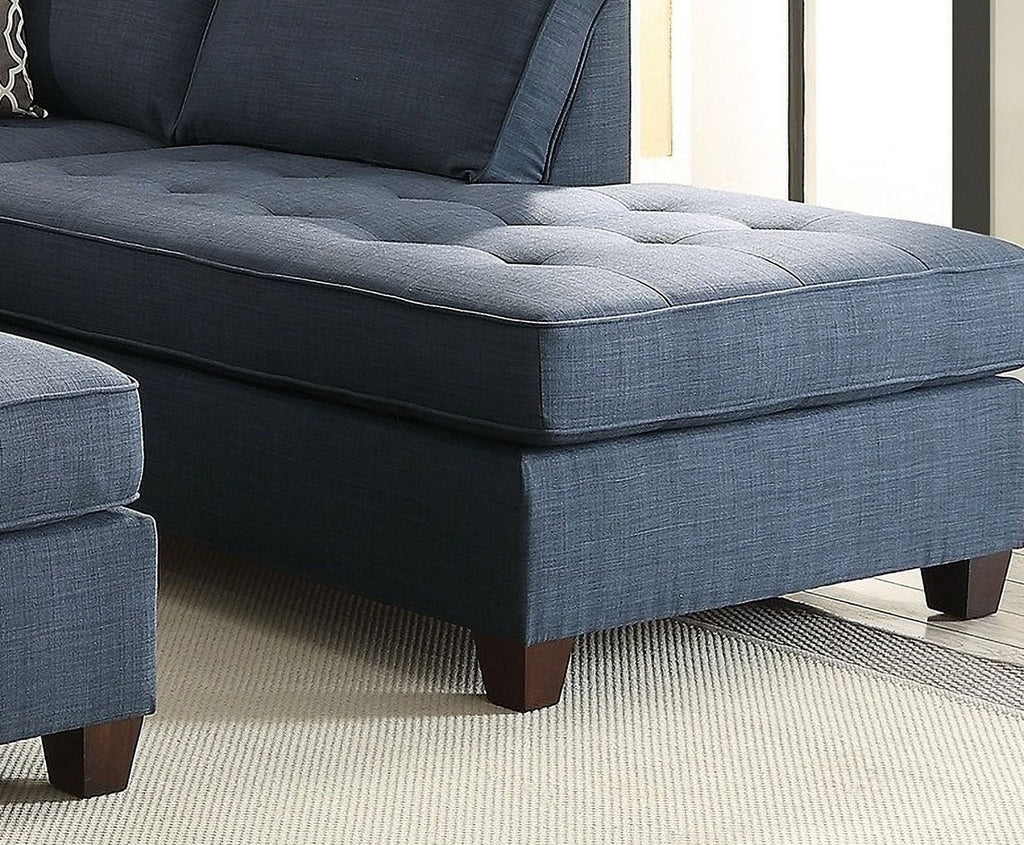Dark Blue Sectional Sofa Set W66918