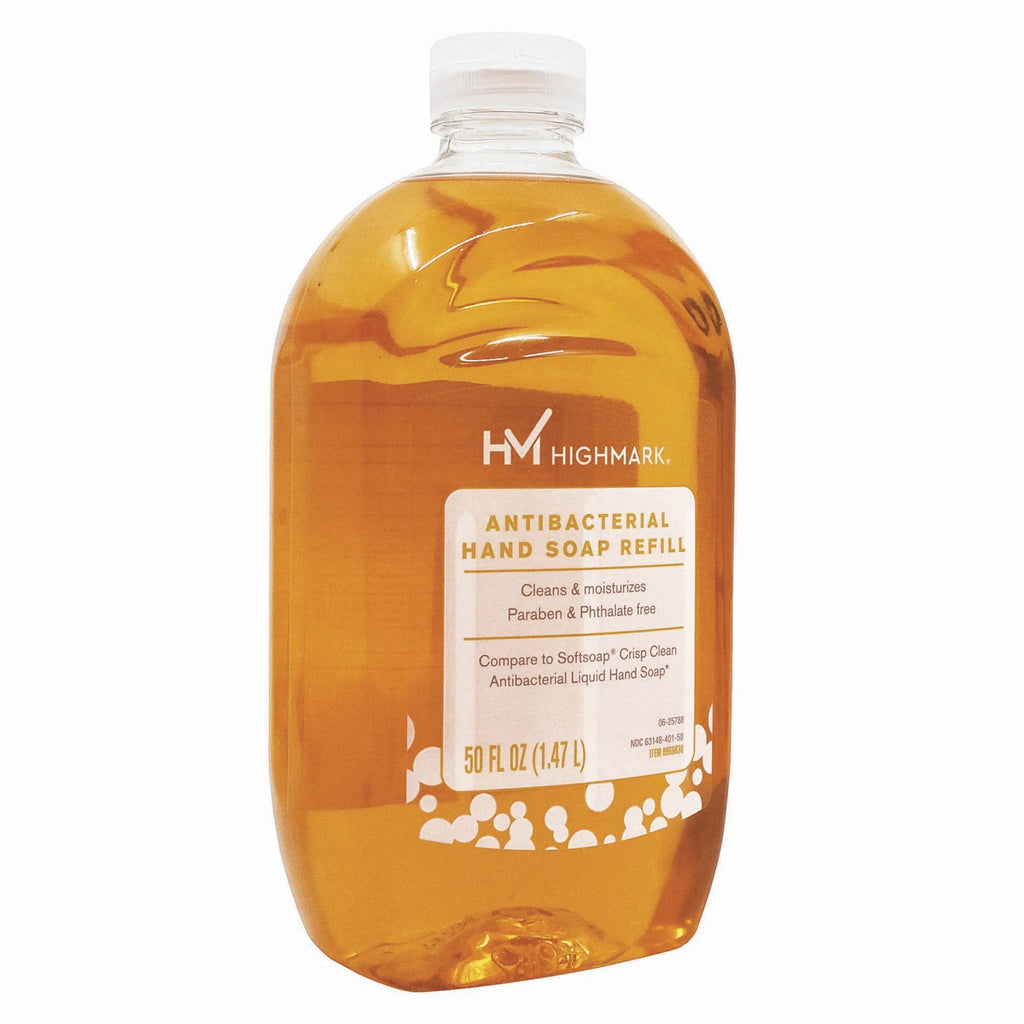 Antibacterial Liquid Hand Soap 50 Oz Refill Bottle Case Of 4 T6482