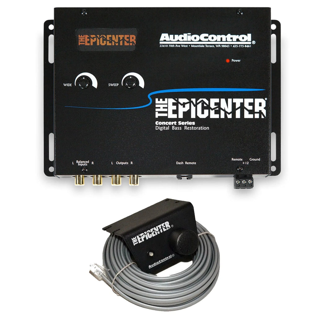 Black Digital Bass Enhancer Restoration Processor F2118