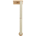 Wall Mount Cat Scratching Post with Perch K5857