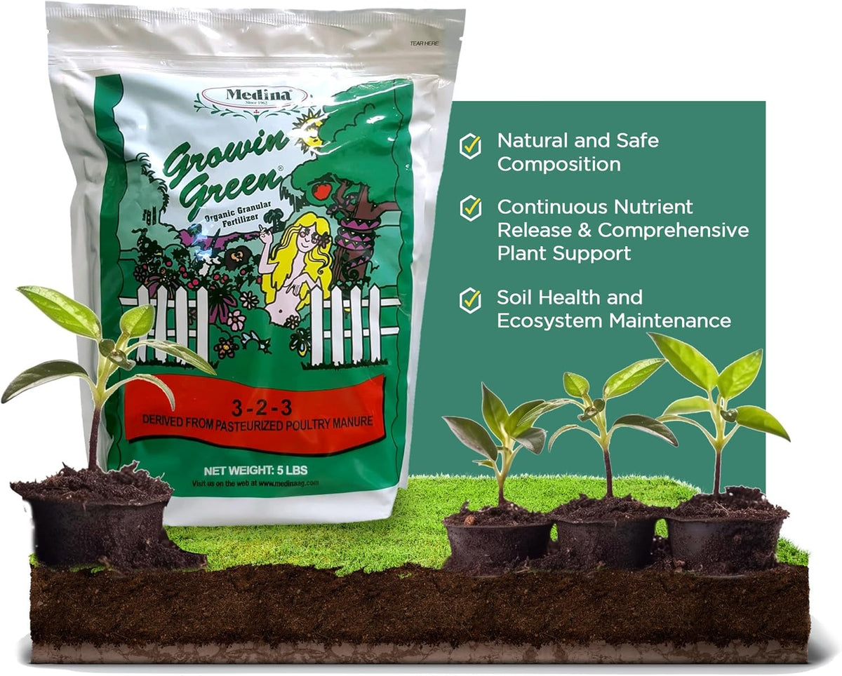 Organic Granular Fertilizer 5 lb Bag J878