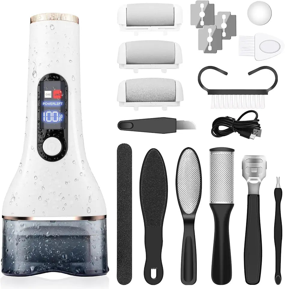 Rechargeable Portable Waterproof Electric Foot File P23985