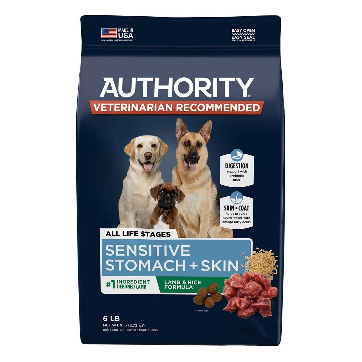 Sensitive Stomach and Skin Dry Dog Food N54867