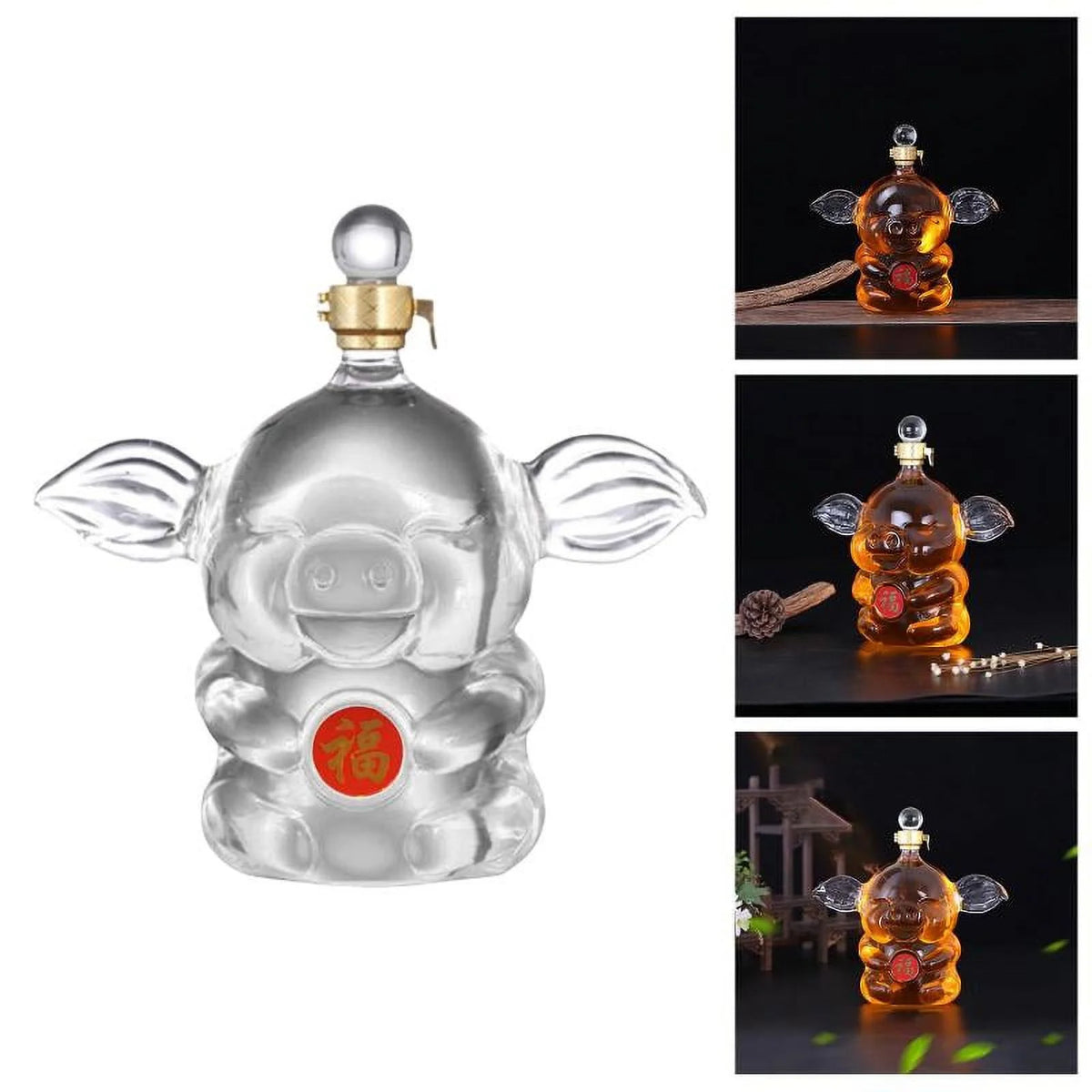 Whisky Decanter Glass 1000ml L312952