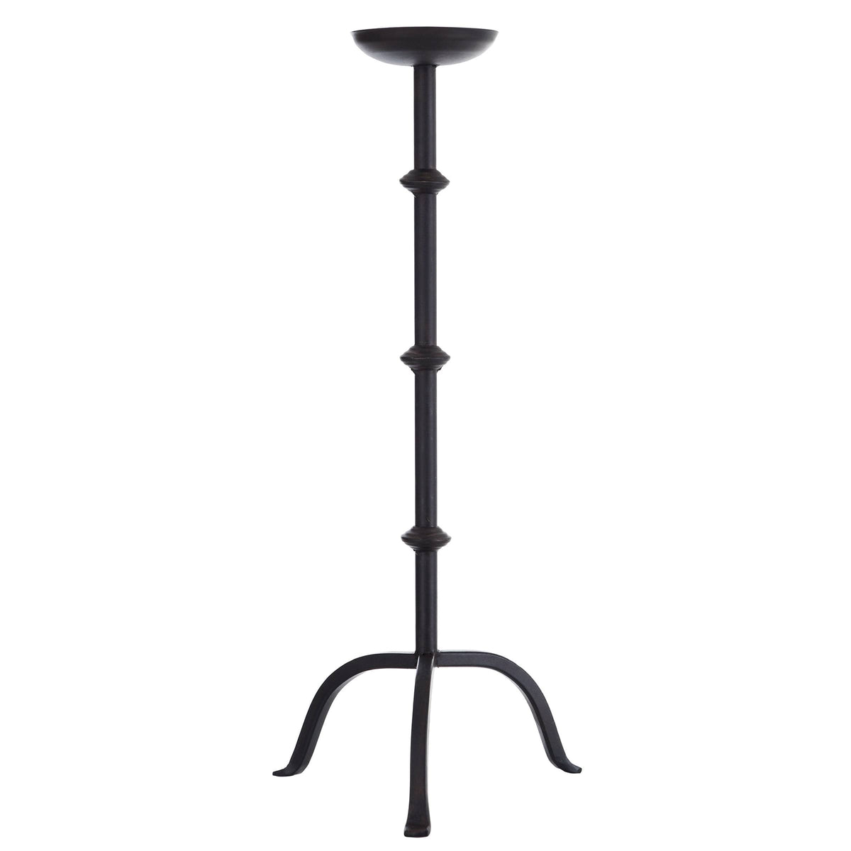 Dark Bronze Brass Metal Candle Holder Z3298