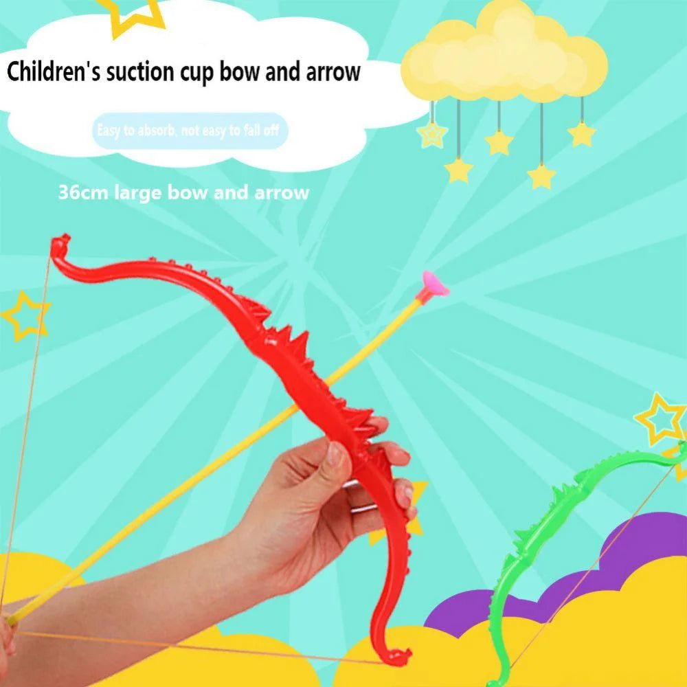 Archery Set with Suction Cups Arrows, Quiver, Practice Outdoor Toys for Children Above 6 Years Old M693