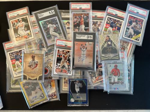 20 Cards Baseball Mystery Hot Pack with 1 Graded Card P104