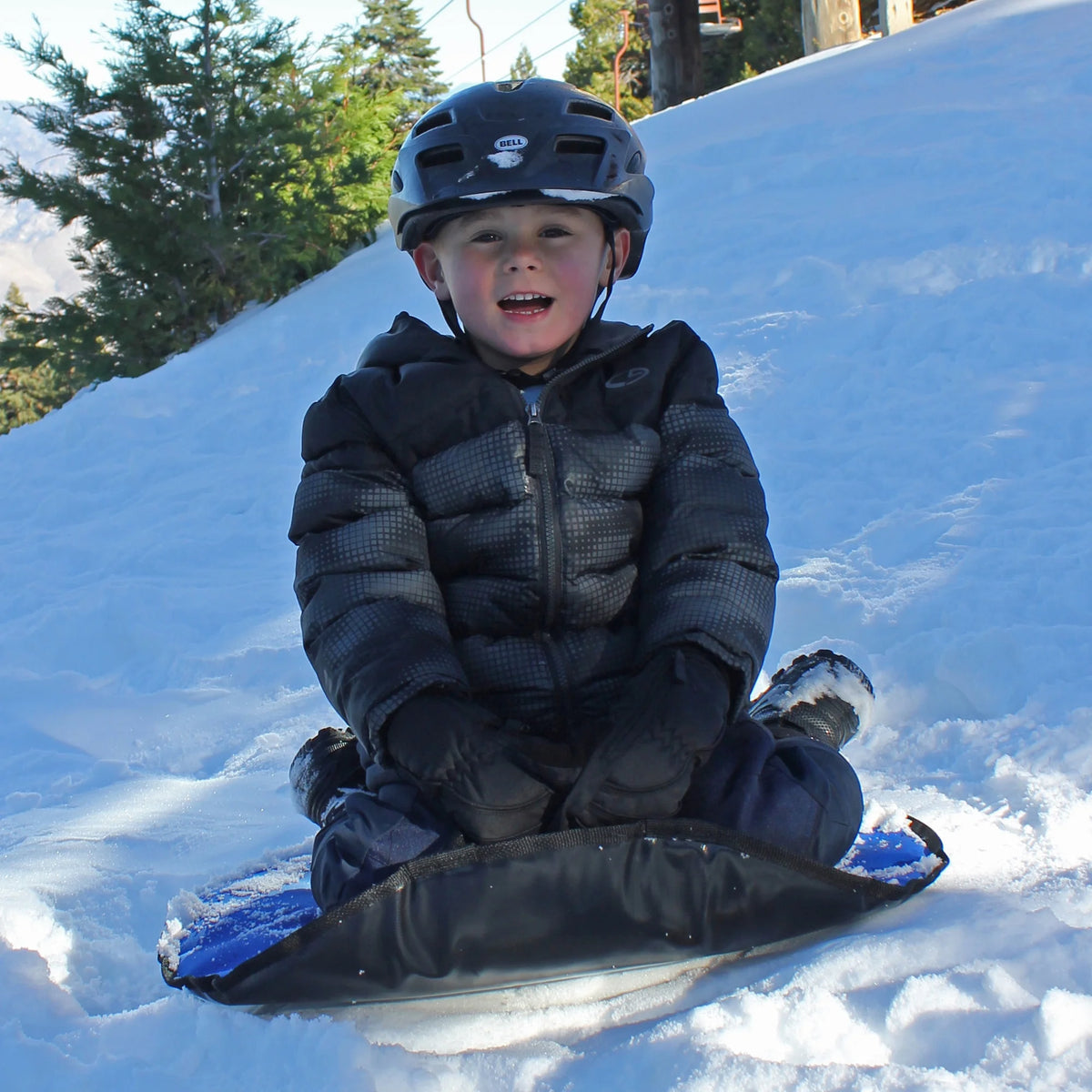 36" Flexible Snow Sled Saucer (Bright Green) Y144399