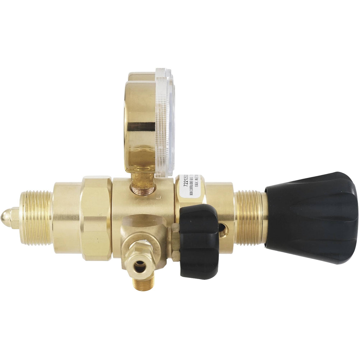 Carbon Dioxide 2-Stage Brass Lab Regulator N7164