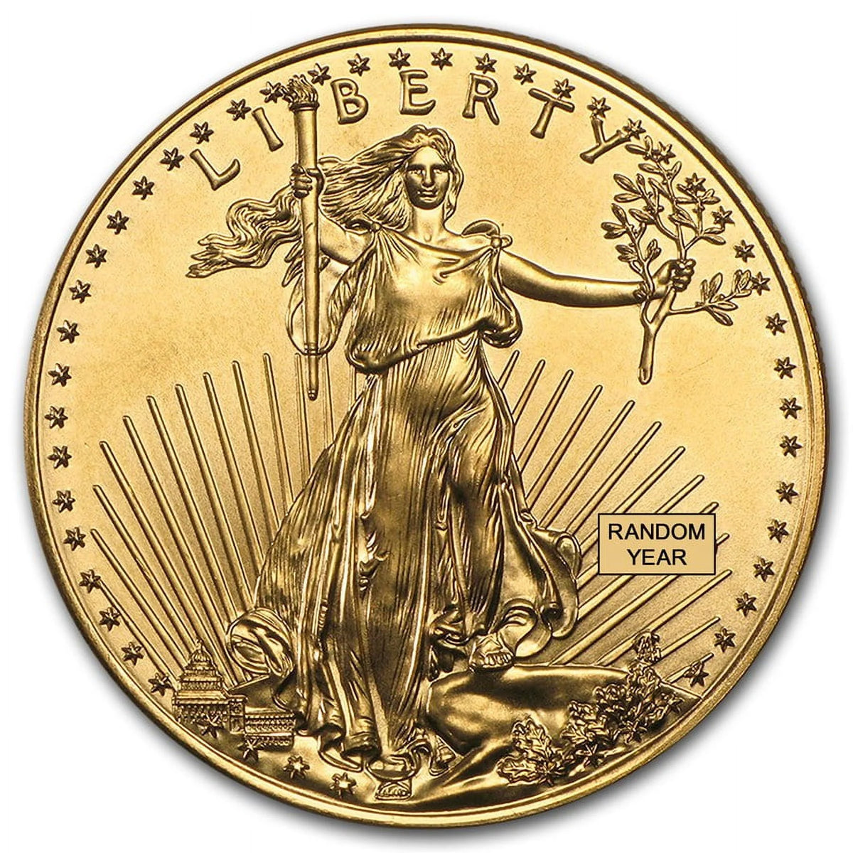 1 oz American Gold Eagle BU F121898