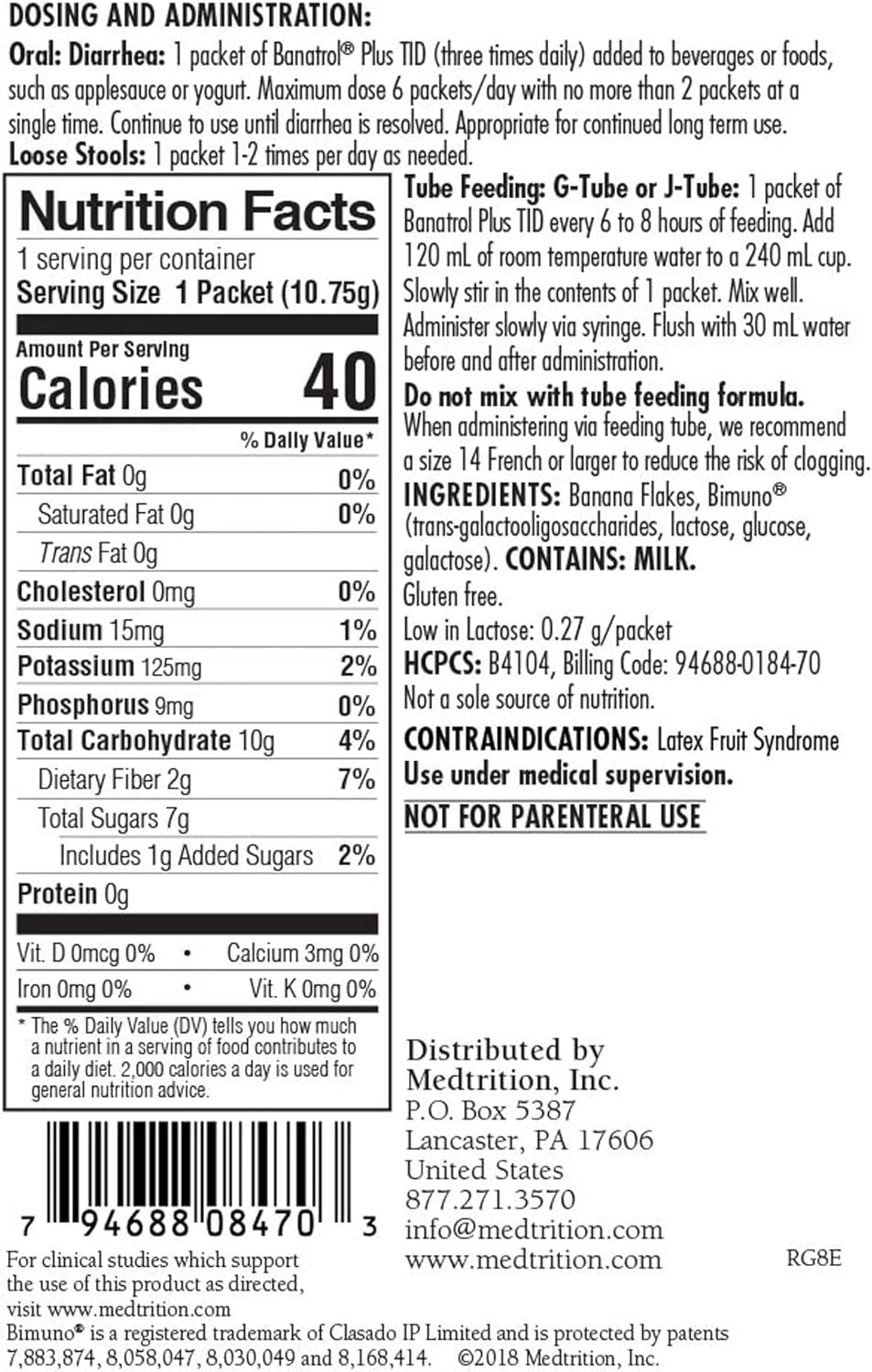 Banatrol Plus T1723
