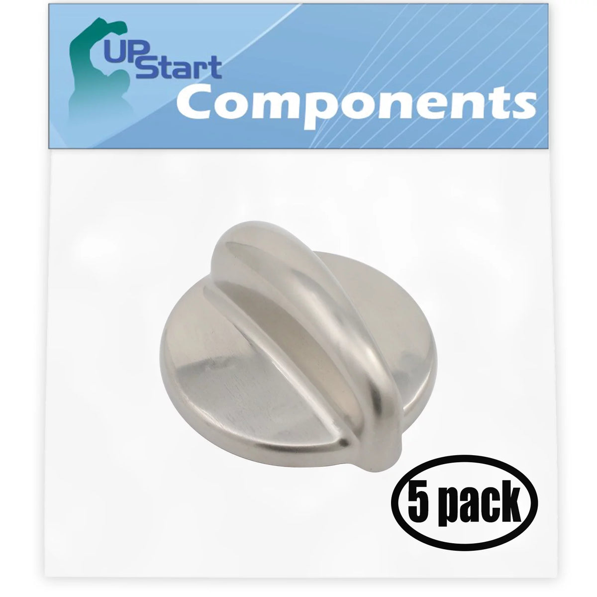 5 Pack Replacement Surface Burner Control Knob C89686