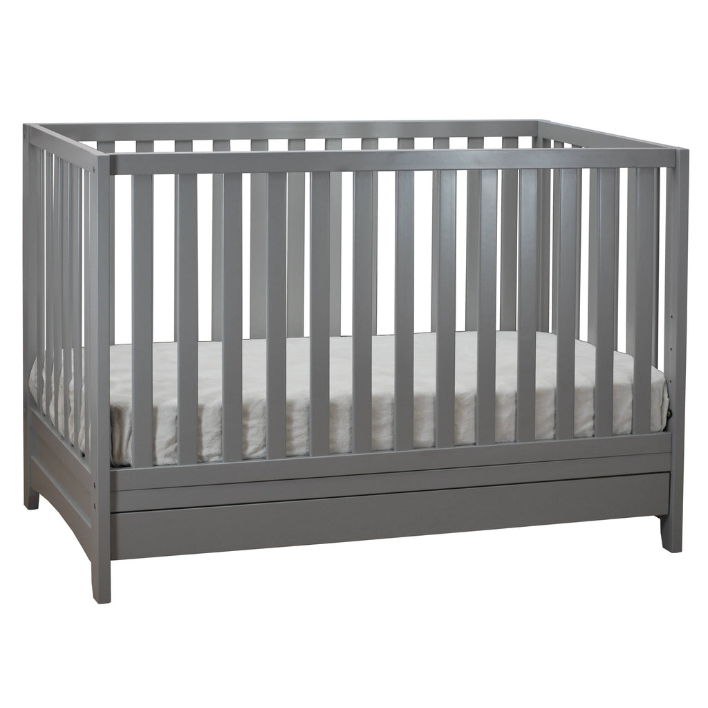 3-in-1 Convertible Crib, Gray U857534