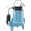 4/10 HP Cast Iron Sewage Pump with Vertical Float Q443