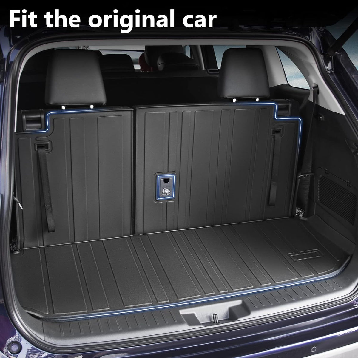 All Weather TPE Cargo Mat Trunk Liner Pack of 2 I281301
