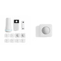11 Piece Wireless Home Security System with Indoor HD Camera, White R93137
