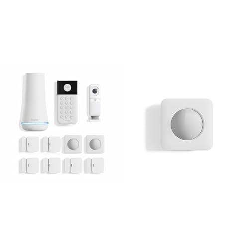 11 Piece Wireless Home Security System with Indoor HD Camera, White R93137