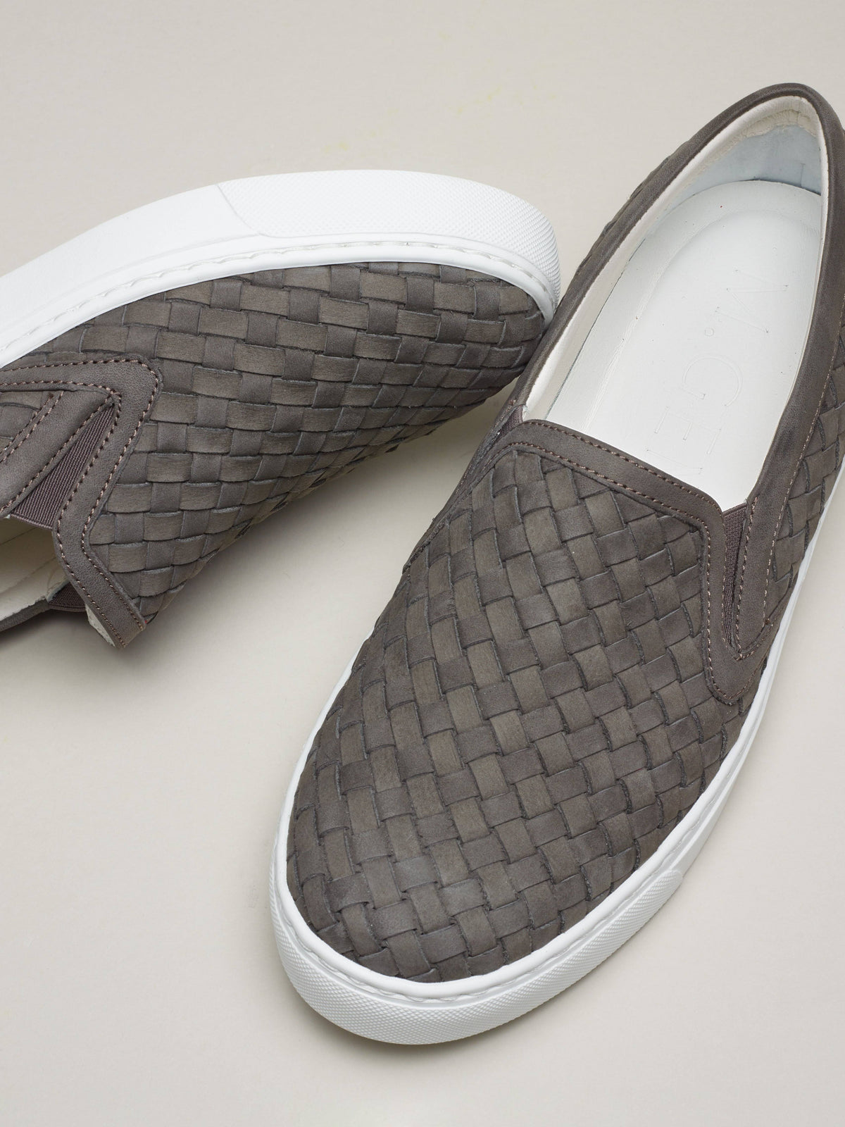 Gray Nubuck Shoes I803