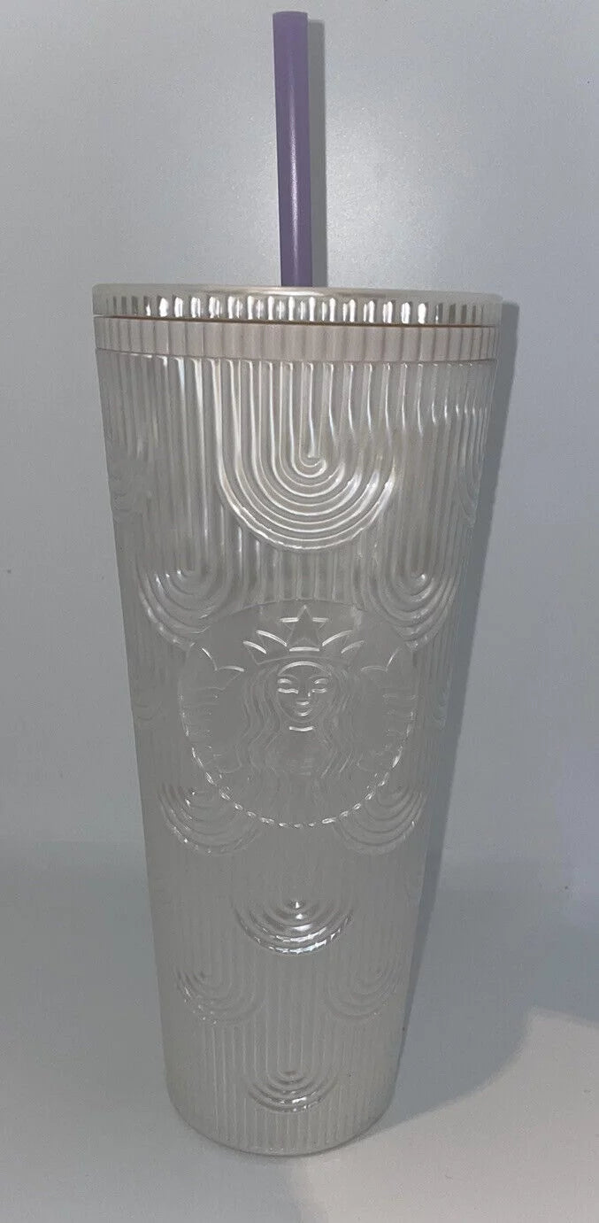 24oz Pearl White Tumbler Q52534