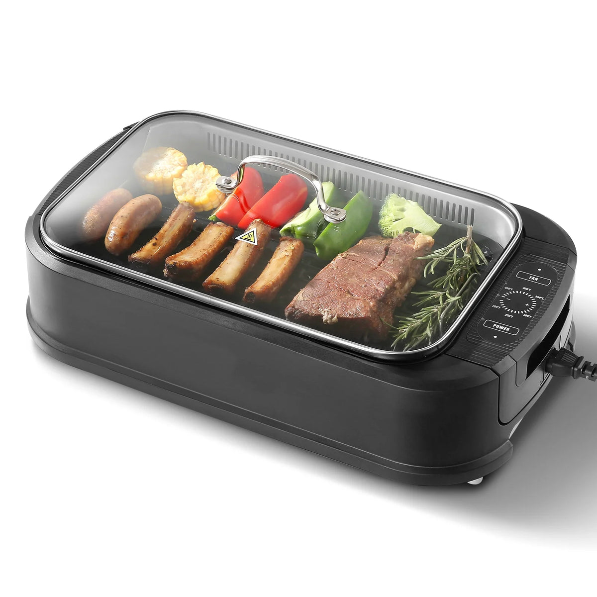 Smokeless Indoor BBQ Grill 1500W Nonstick C5810