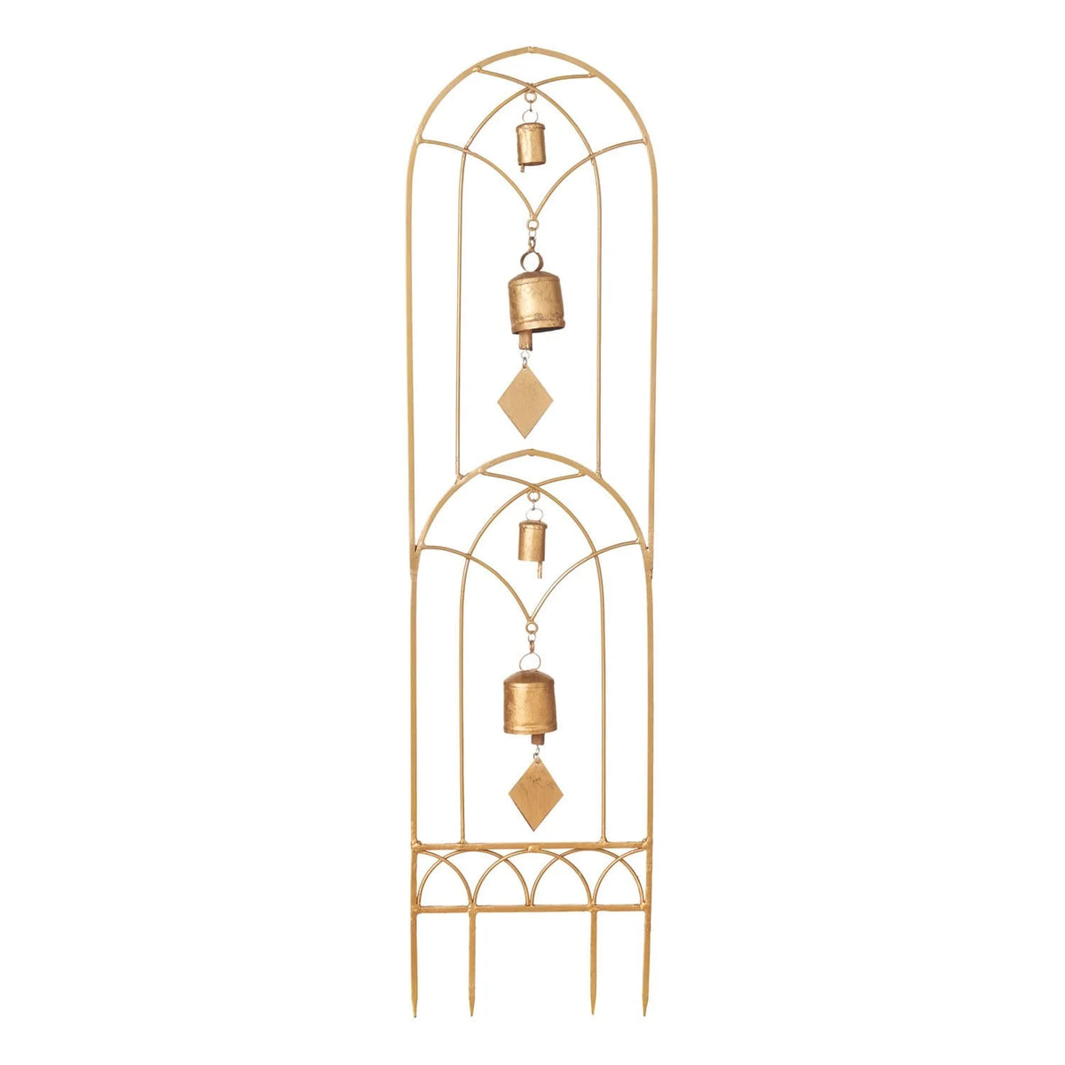 Wrought Iron Garden Trellis Arch 10" x 35" Z569