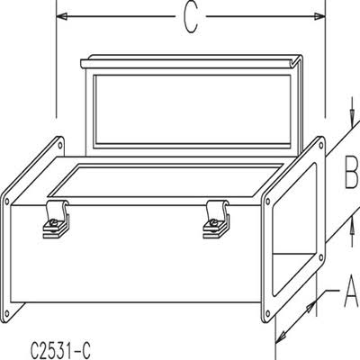 Feed-through Wireway E78732
