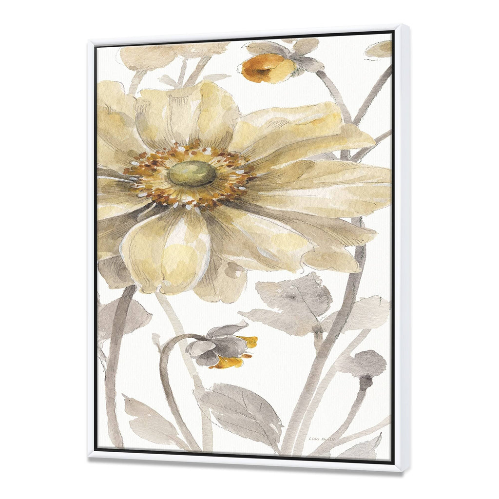Orange Framed Canvas A318399