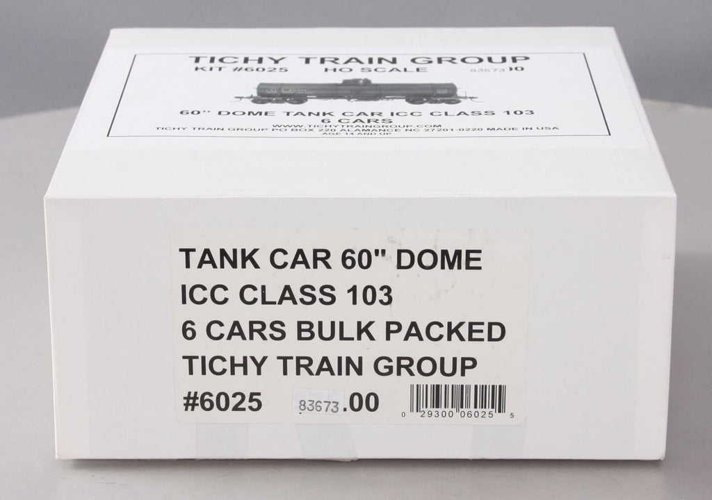 HO USRA Tank Car with Dome Kits (6) D3402