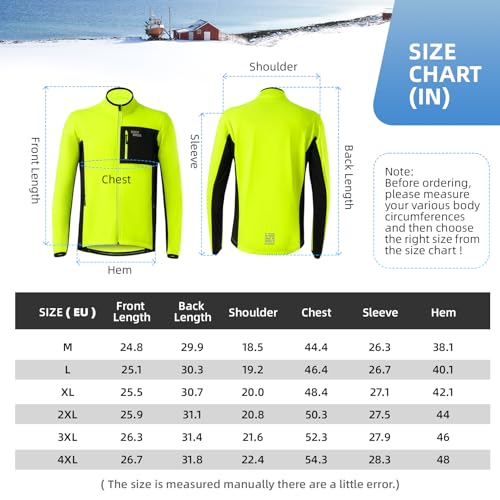 Winter Thermal Cycling Jacket with 3 Pockets M854