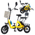 14 Inch Folding Adult Electric Tricycle with Detachable Battery S30604