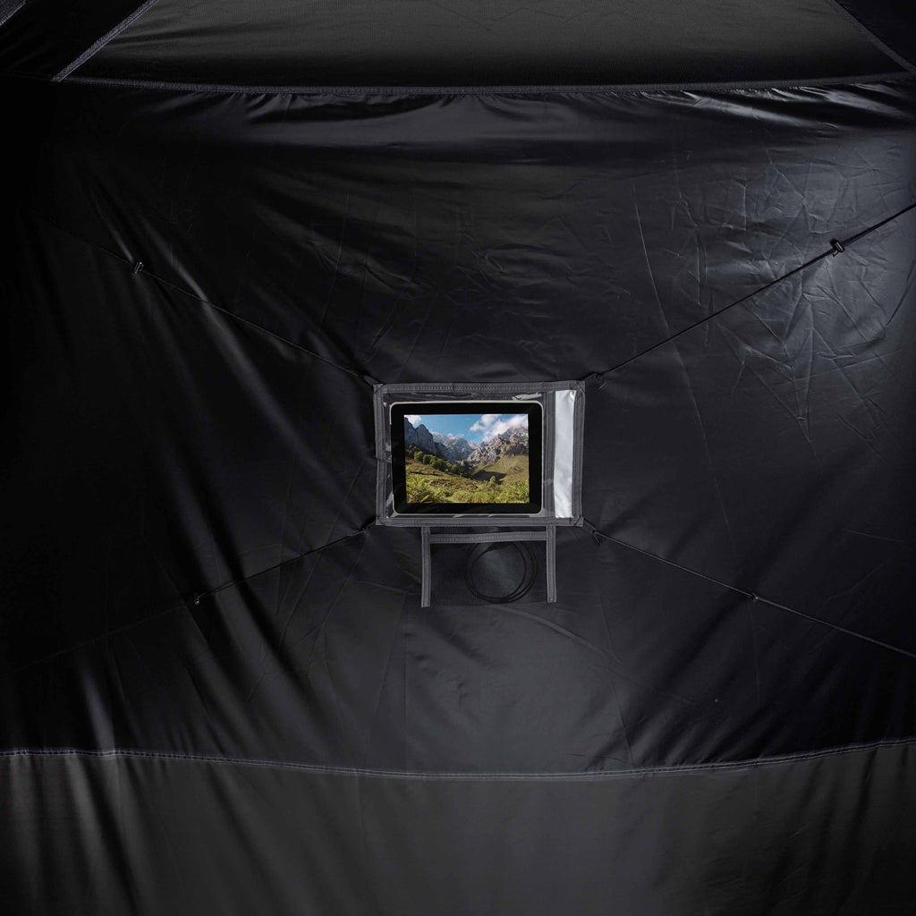 6-Person Instant Cabin Tent with LED Lighted Poles H808