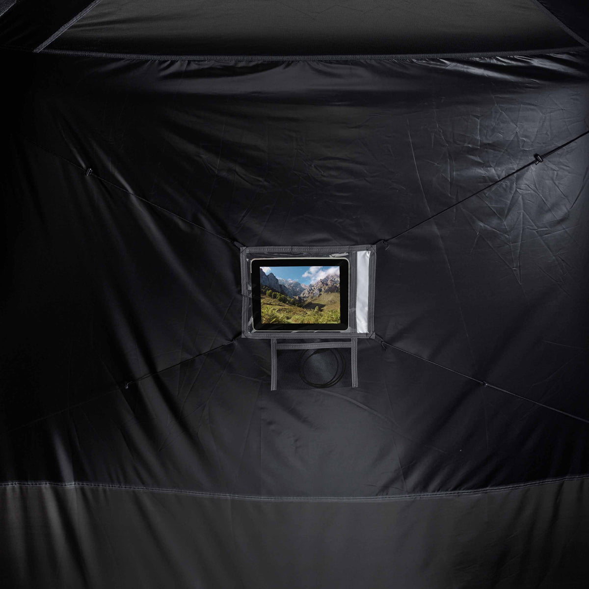 6-Person Instant Cabin Tent with LED Lighted Poles H808