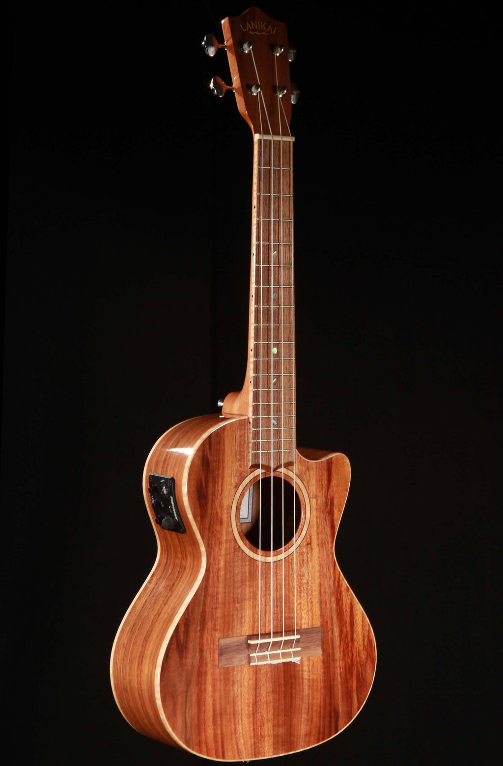 Solid Acacia Tenor Ukulele with Electronics T7865