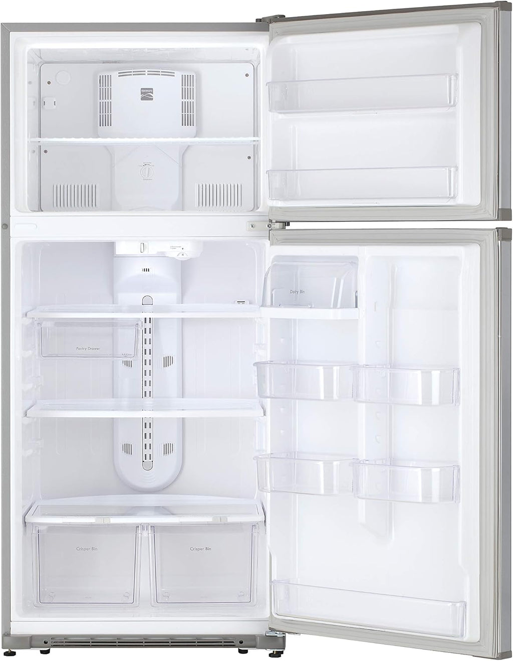 30 Top-Freezer Refrigerator 18 Cubic Ft. Stainless Steel Y321192