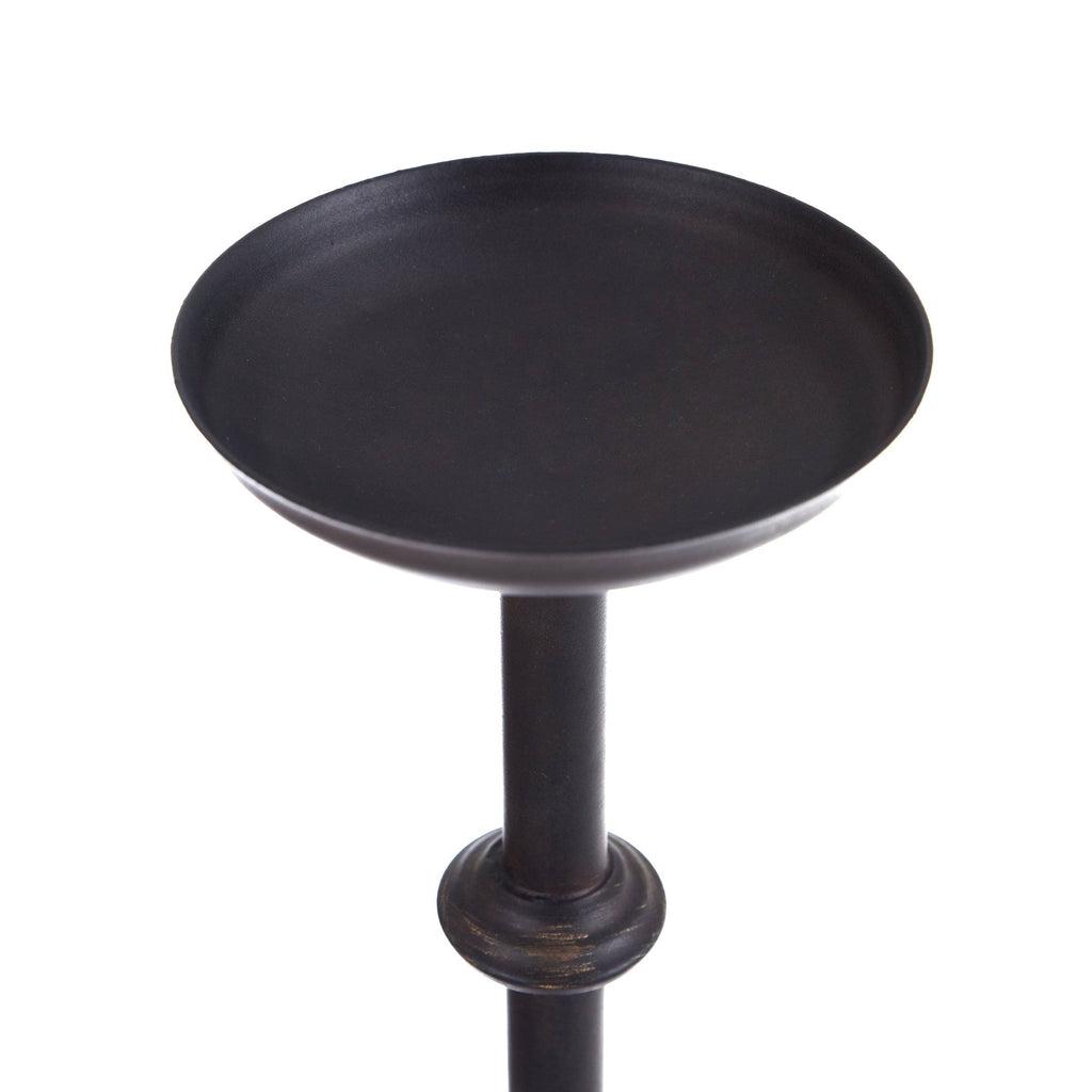 Dark Bronze Brass Metal Candle Holder Z3298