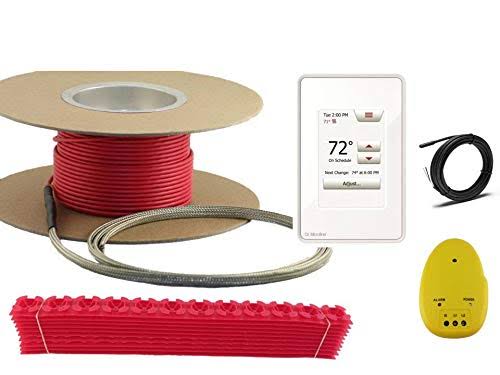 120 V Electric Radiant Floor Heating Cable with Thermostat I98880