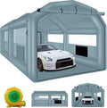 Inflatable Paint Booth 20 x 13.5 x 9.7ft Portable Spray Booth Tent with 1100W Blower W60726