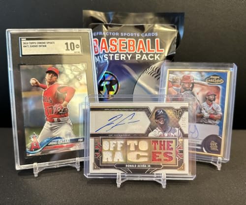 20 Cards Baseball Mystery Hot Pack with 1 Graded Card P104