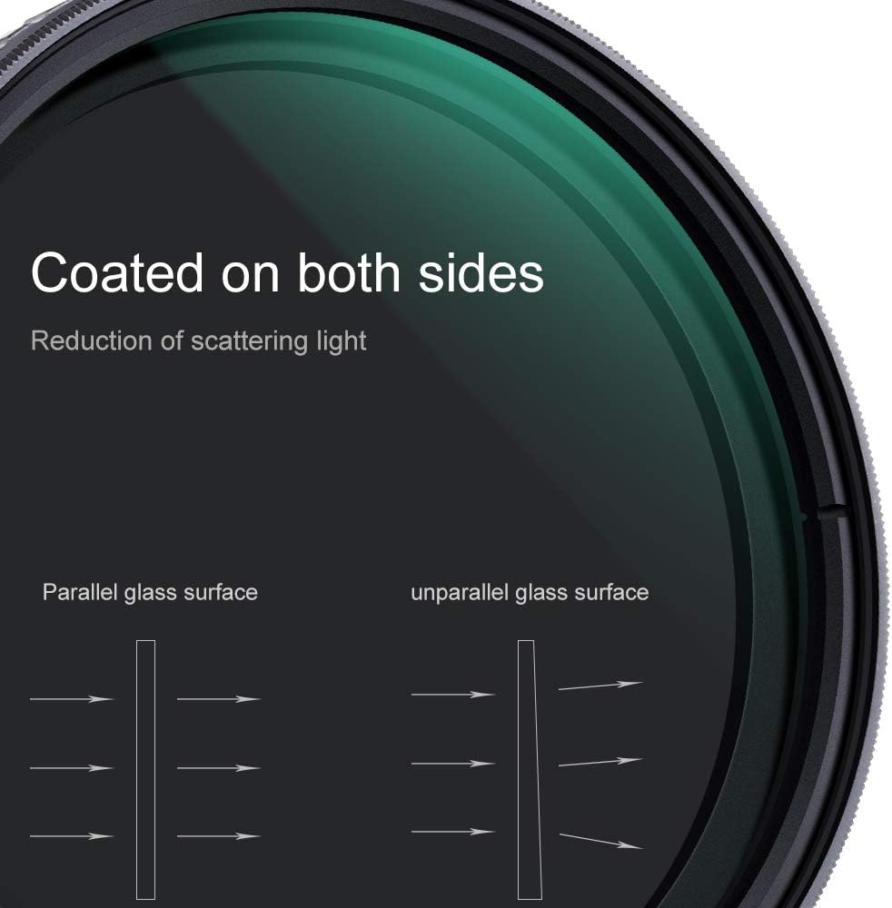 52mm Variable ND Filter ND8-ND128 3-7 Stop S503668
