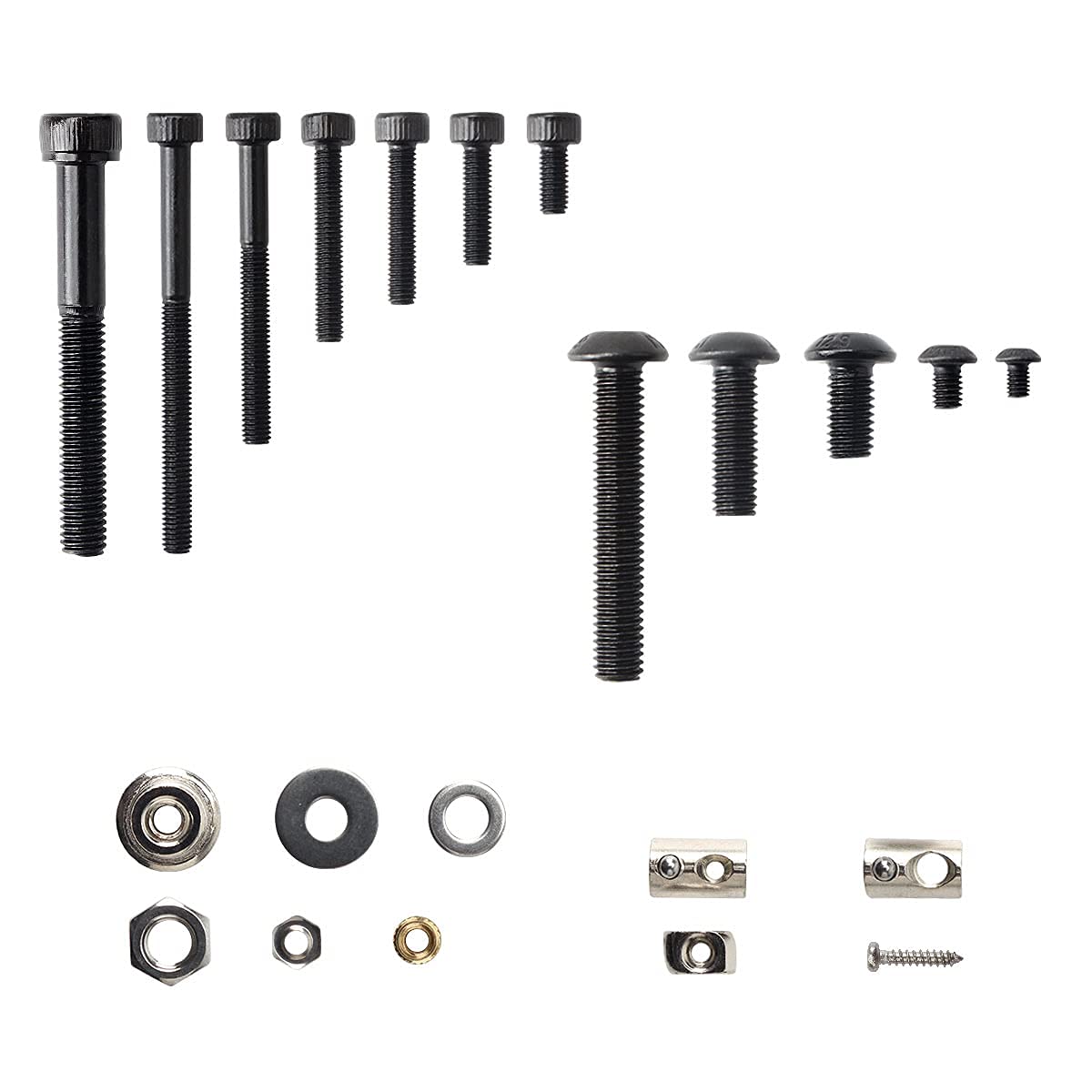 3D Printer Mechanical Fasteners Screws Nuts Full Kit O241