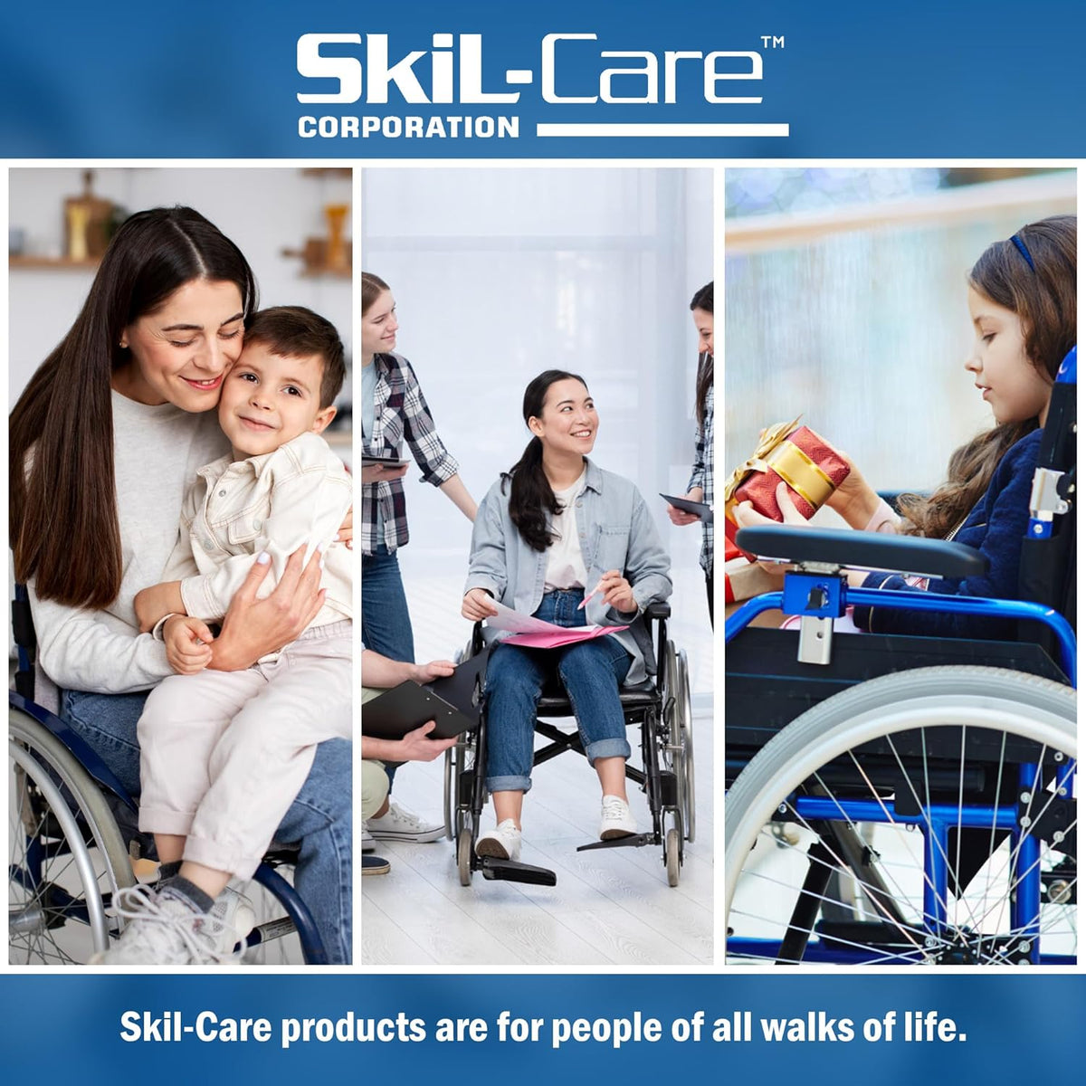 Wheelchair Footrest Extender, 8”H x 7”D x 3” Thick Z707